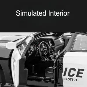 1/32 Scale Diecast Charger Police Car Model 13 Saf79fdc0c0924a86a1b1b3a2951027749