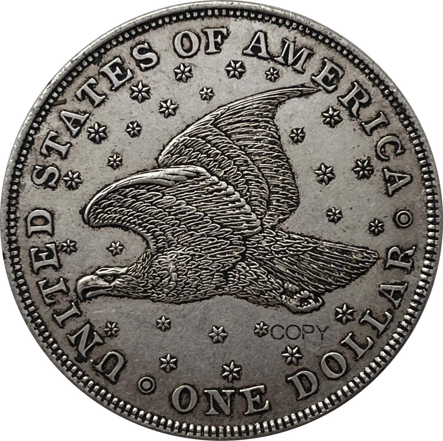 Antique Americana Liberty Replica Metal Art 6 Antique Americana Liberty Replica Metal Art - Image 6