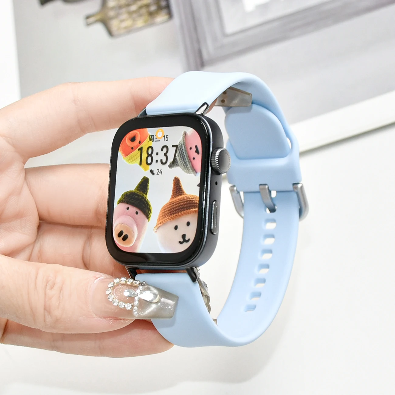 Silicone Strap for Huawei Watch Fit Series 6 Silicone Strap for Huawei Watch Fit Series - Image 6