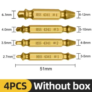 Durable Tungsten Carbide Screw Extractor Set 17 Saf8c71618d4e48ae81339478417377deu