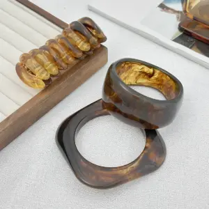 Bold Geometric Resin Bangle for Men and Women 12 Safbf90d3a3fa4ddcba6b7a9b8fe56479G