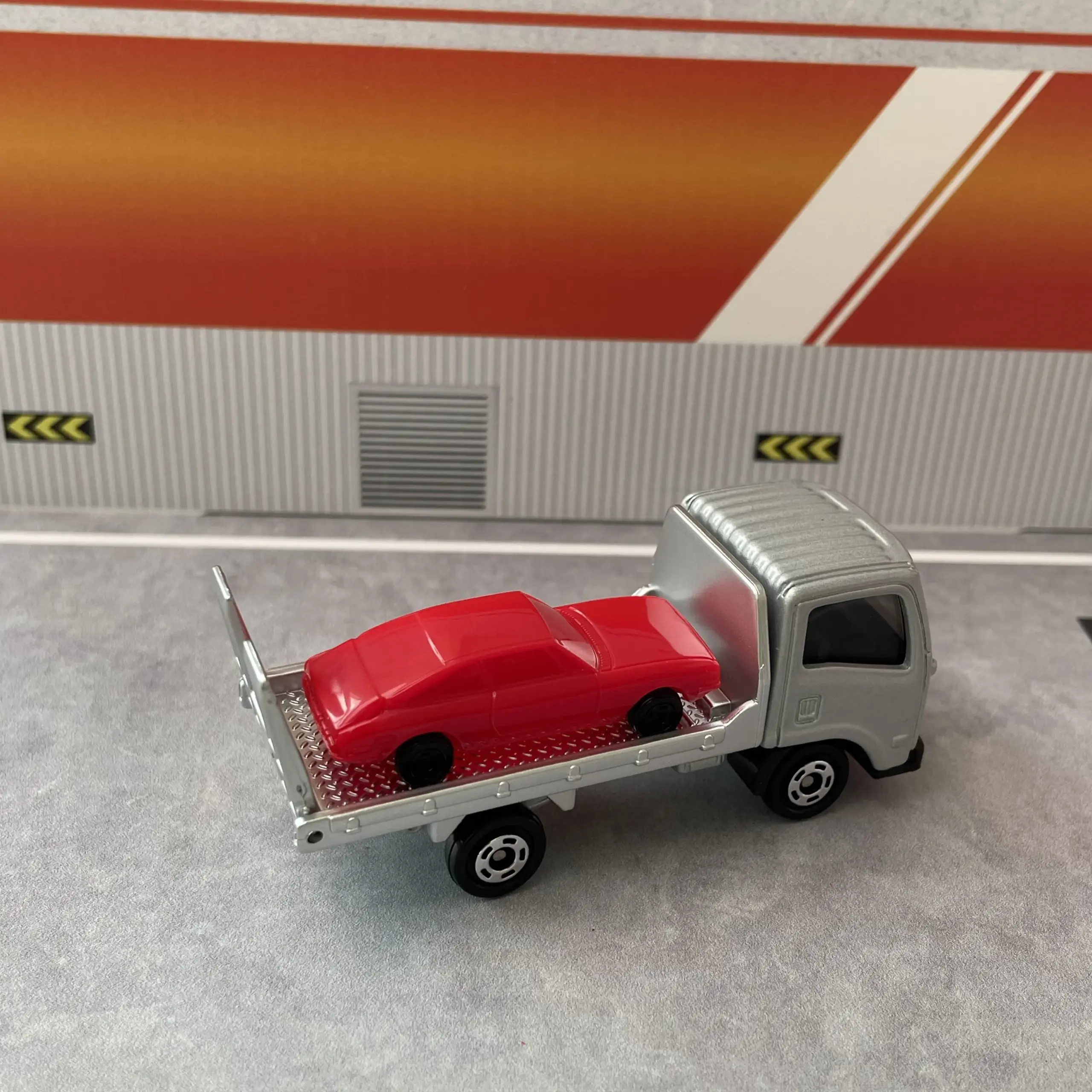 Silver Isuzu Carrier Truck Model by Takara Tomy 6 Silver Isuzu Carrier Truck Model by Takara Tomy - Image 6
