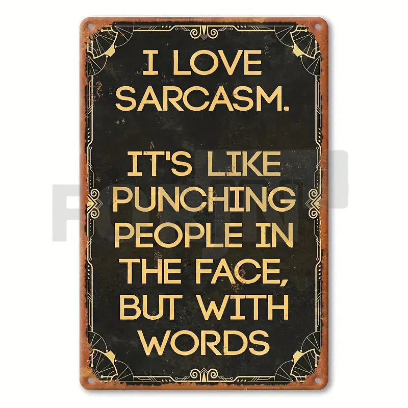 Vintage Metal Sign 20x30cm with Distressed Finish 9 Vintage Metal Sign 20x30cm with Distressed Finish - Image 9