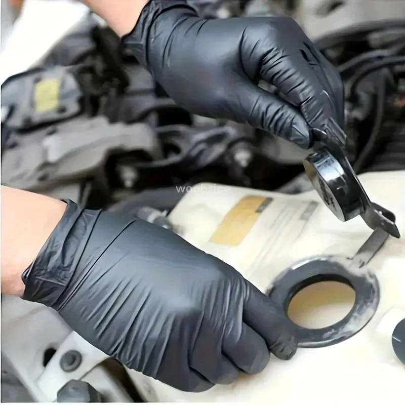 Black Nitrile Disposable Gloves for Household Use 3 Black Nitrile Disposable Gloves for Household Use - Image 3