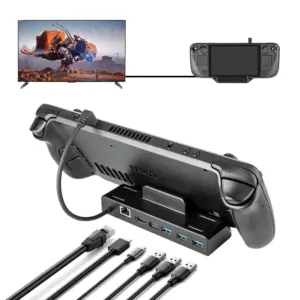 Steam Deck Docking Station HDMI 4K 60Hz USB-C 100W 9 Safe7e7740fa344b8804db320b9fd5cf4Q