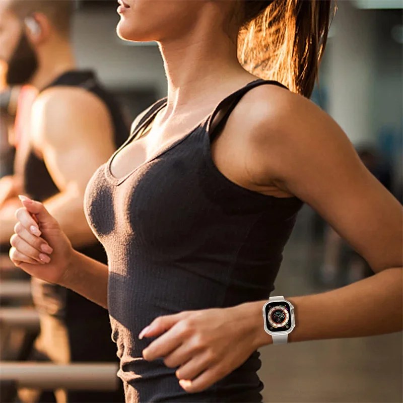 HD Hydrogel Screen Protector for Apple Watch Models 38mm-49mm 4 HD Hydrogel Screen Protector for Apple Watch Models 38mm-49mm - Image 4