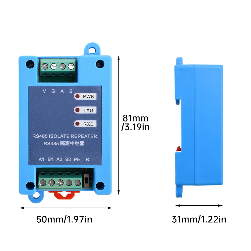 RS485 Isolation Repeater Hub for Industrial Use 6 RS485 Isolation Repeater Hub for Industrial Use - Image 6