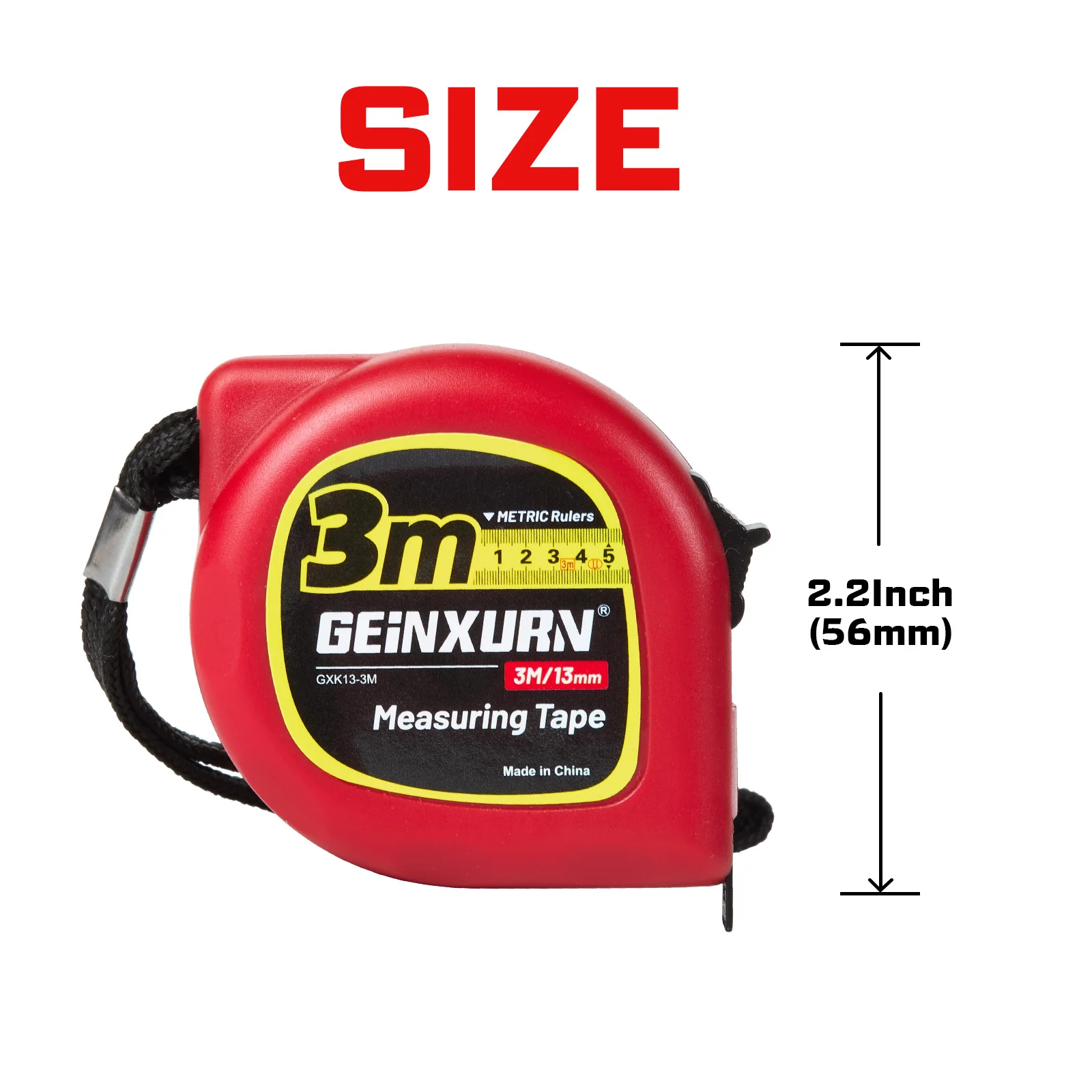 3M 3-Meter Dual-Scale Tape Measure with Lock 2 3M 3-Meter Dual-Scale Tape Measure with Lock - Image 2