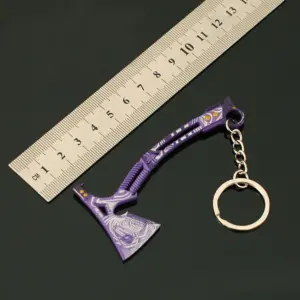 Purple Spike Mini Keychain for Collectors 8 Sb0437fa4f95a44438dc86a154a55dd61o