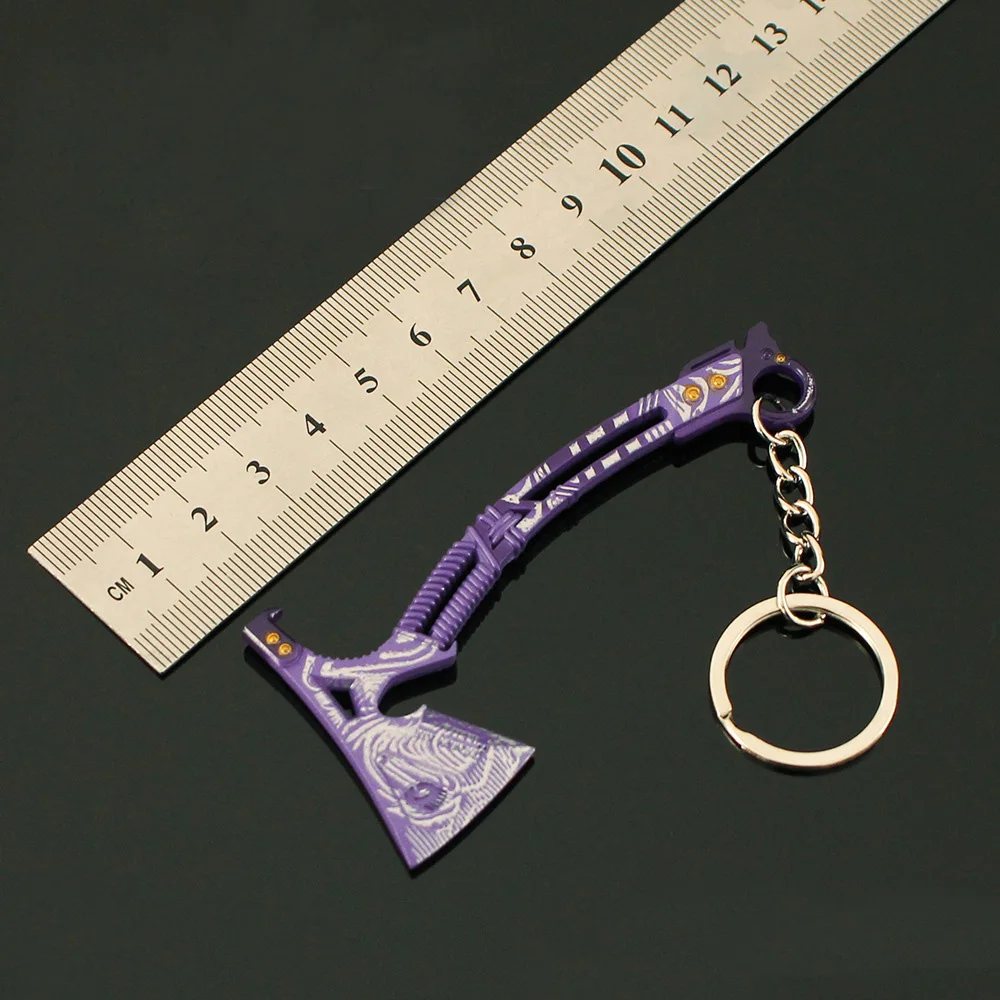 Purple Spike Mini Keychain for Collectors 3 Purple Spike Mini Keychain for Collectors - Image 3