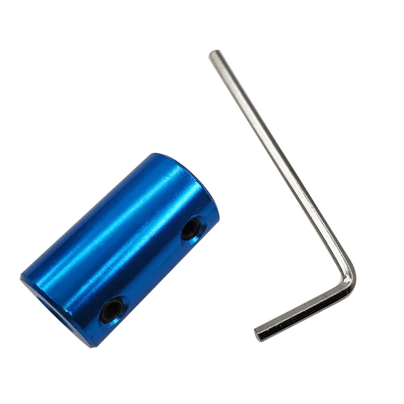 Blue Aluminum Flexible Couplings Set for 3D Printers 4 Blue Aluminum Flexible Couplings Set for 3D Printers - Image 4