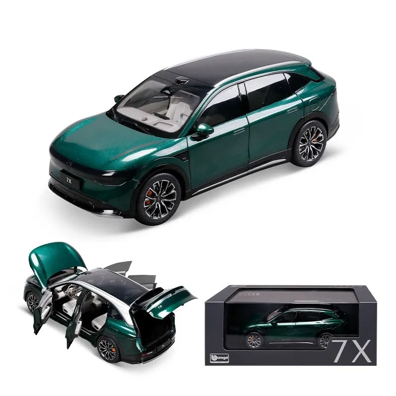 Blue Zeekr 7x Diecast Model Car 1:18 Scale 7 Blue Zeekr 7x Diecast Model Car 1:18 Scale - Image 7