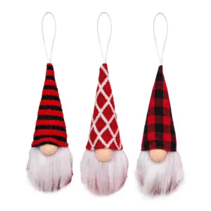 Festive Faceless Gnome Ornaments Set of 3 13 Sb0631acf22d34ca8a4fda90c7be7c402c
