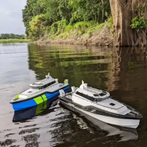 85 cm RC Coastal Patrol Speedboat Kit