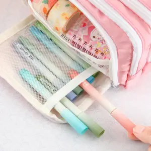 Multi-Layer Pastel Blue Pencil Organizer 13 Sb070daa38e284941894ed37d7ac1238fB