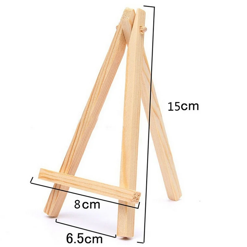 Mini Wooden Easel for Photos and Art Displays 2 Mini Wooden Easel for Photos and Art Displays - Image 2