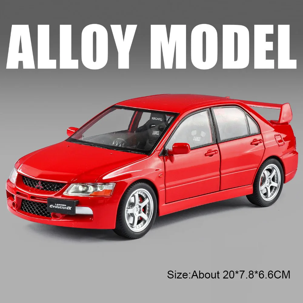 1:24 Scale Mitsubishi Lancer Evolution IX Model 9 1:24 Scale Mitsubishi Lancer Evolution IX Model - Image 9