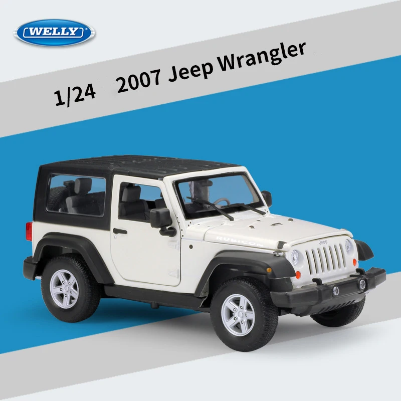 1:24 Scale Jeep Wrangler Rubicon Model by WELLY 8 1:24 Scale Jeep Wrangler Rubicon Model by WELLY - Image 8