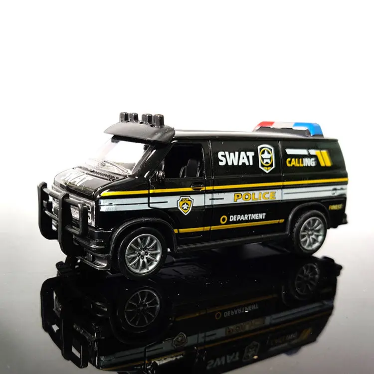 Realistic SWAT Police Van Model for Collectors 5 Realistic SWAT Police Van Model for Collectors - Image 5