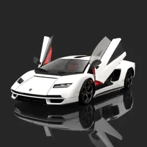 White Lamborghini Countach LPI800-4 Diecast Model 11 Sb0aee24923064413a52891fcbd2d1e1e4