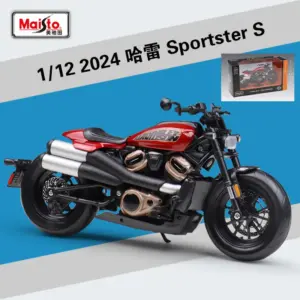 Maisto 2024 Harley Sportster S diecast model 13 Sb0e4ded38c0749b6b1f94e075781efaaS