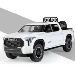 White Toyota Tundra 1:22 Diecast Model for Collectors 15 Sb0eb467879f74b54bc978630b3a0c511Z