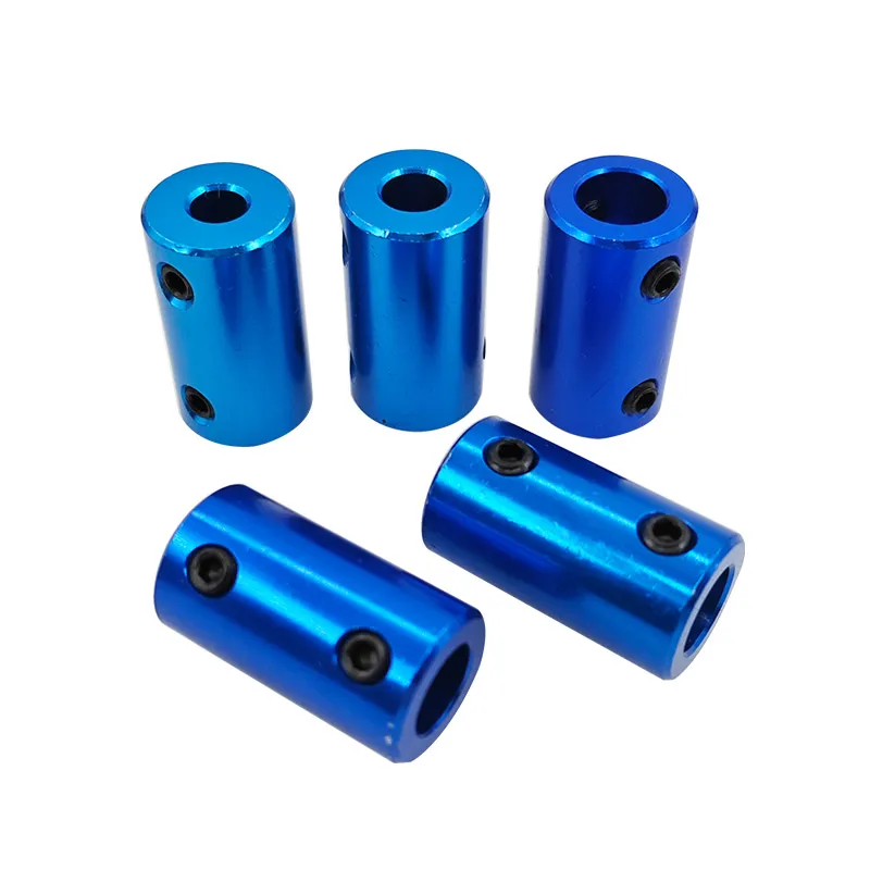 Blue Aluminum Flexible Couplings Set for 3D Printers 6 Blue Aluminum Flexible Couplings Set for 3D Printers - Image 6