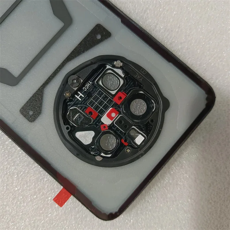 Huawei Mate 50 Pro Rear Battery Cover Black 2 Huawei Mate 50 Pro Rear Battery Cover Black - Image 2