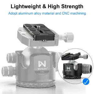 WEYLLAN FQ70 Quick Release Camera Plate 9 Sb1165d58ebd64e12b92c11e5bd6b5604g