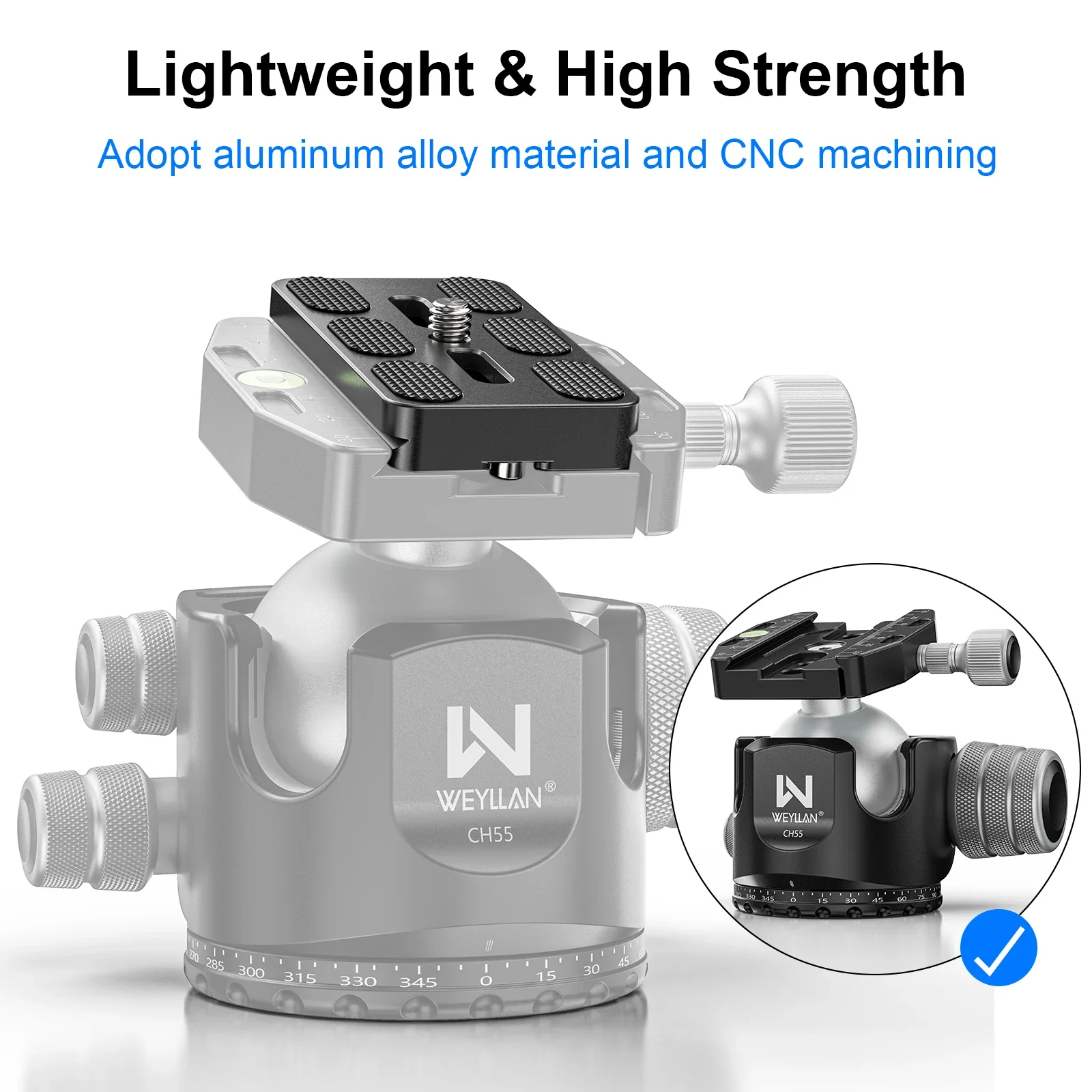 WEYLLAN FQ70 Quick Release Camera Plate 4 WEYLLAN FQ70 Quick Release Camera Plate - Image 4