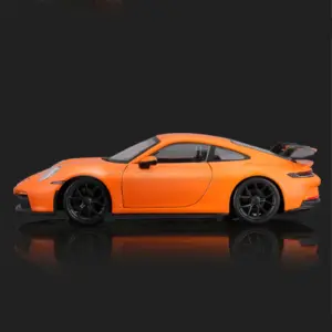Porsche 911 GT3 RS 1:24 Die-Cast Model in Orange & Blue 11 Sb13ee733851a4ebebf348557f1a7a27ff