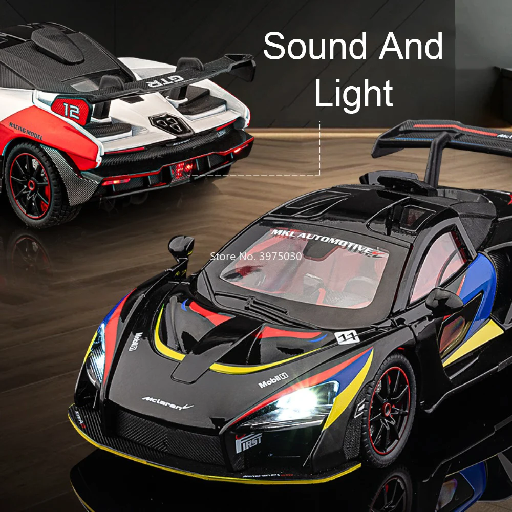 1:24 Scale Diecast Racing Car Model 2 1:24 Scale Diecast Racing Car Model - Image 2