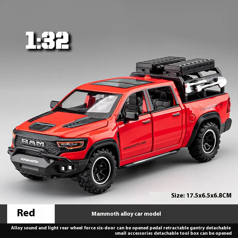 1:32 Scale Alloy Pickup Truck Model 7 1:32 Scale Alloy Pickup Truck Model - Image 7