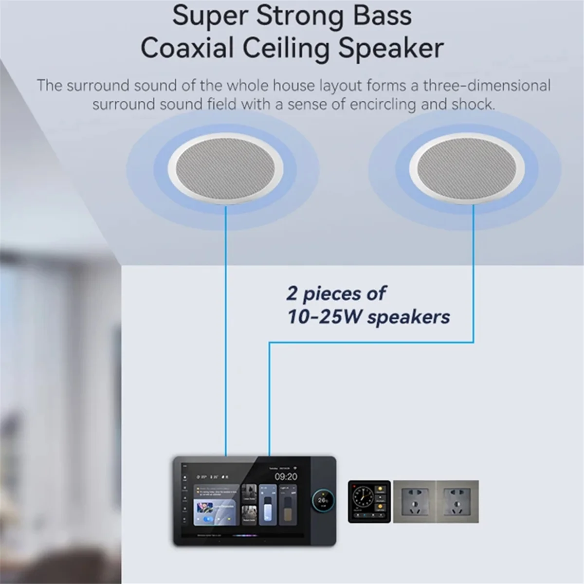 Tuya F6 Relay Version Smart Panel with 6-Inch IPS Touch 6 Tuya F6 Relay Version Smart Panel with 6-Inch IPS Touch - Image 6