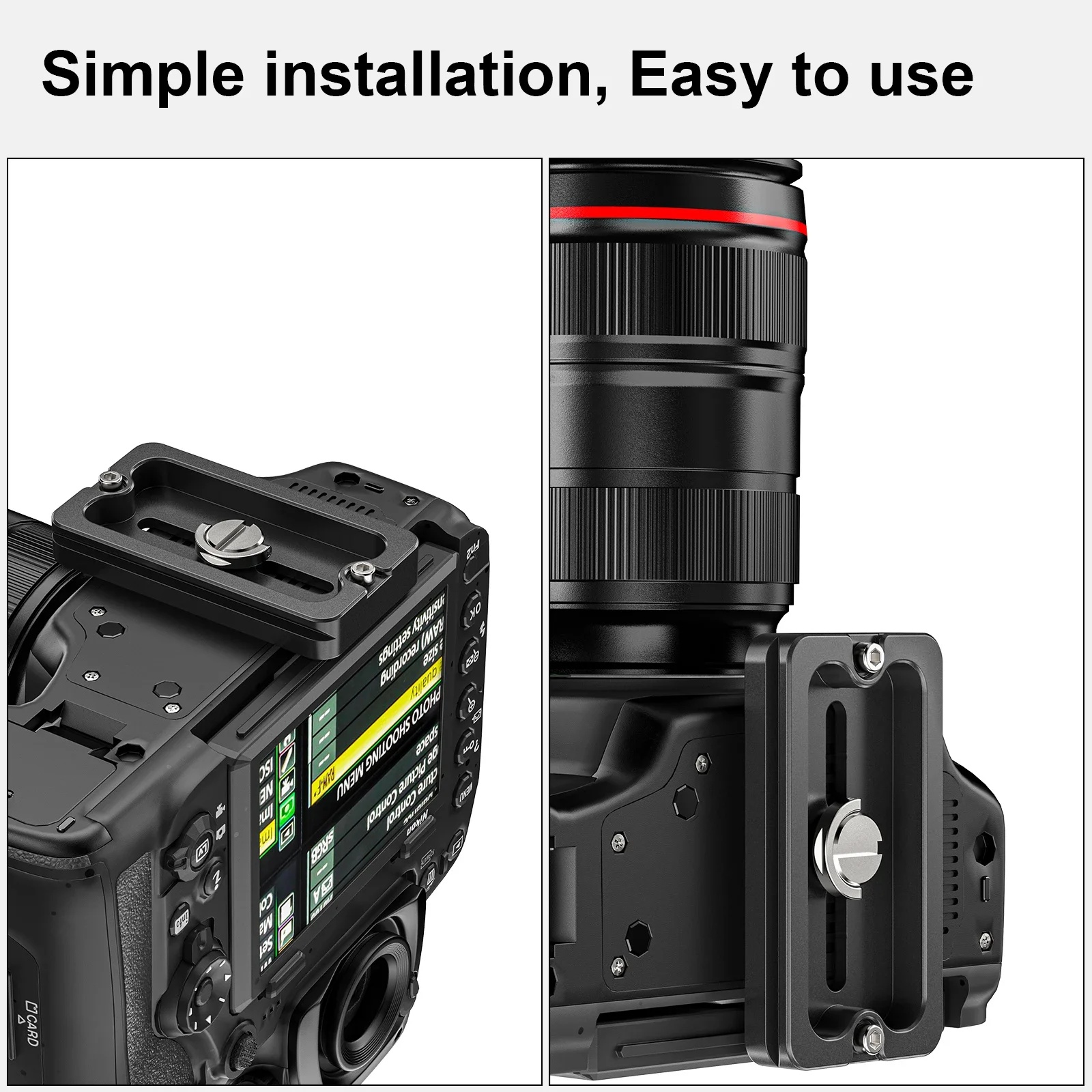 WEYLLAN FQ70 Quick Release Camera Plate 5 WEYLLAN FQ70 Quick Release Camera Plate - Image 5