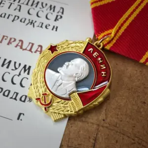 Authentic Soviet Order of Lenin Replica Medal