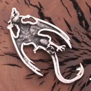 Vintage Gothic Pteranodon Brooch 6cm Alloy Design 10 Sb1e166c0e4824826a980508a8282df88w