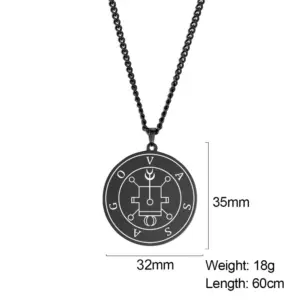 Stainless Steel Satan Sigil Vassago Necklace 15 Sb208f8f2f2a54d89ba806d14291181fan