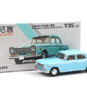 Vibrant Blue 1:64 Scale Diecast Classic Sedan 14 Sb20b898b60eb4f318d5e838791337895s