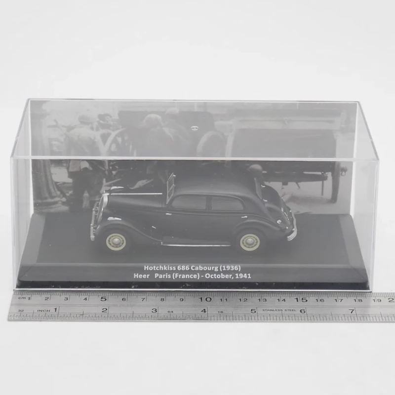 1936 Cabourg Diecast Model in Dark Finish 6 1936 Cabourg Diecast Model in Dark Finish - Image 6