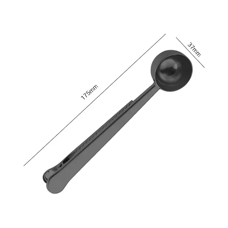 Stylish Stainless Steel Coffee Spoon & Seal 4 Stylish Stainless Steel Coffee Spoon & Seal - Image 4