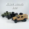 Military-Style Saber-Toothed Tiger Diecast Model