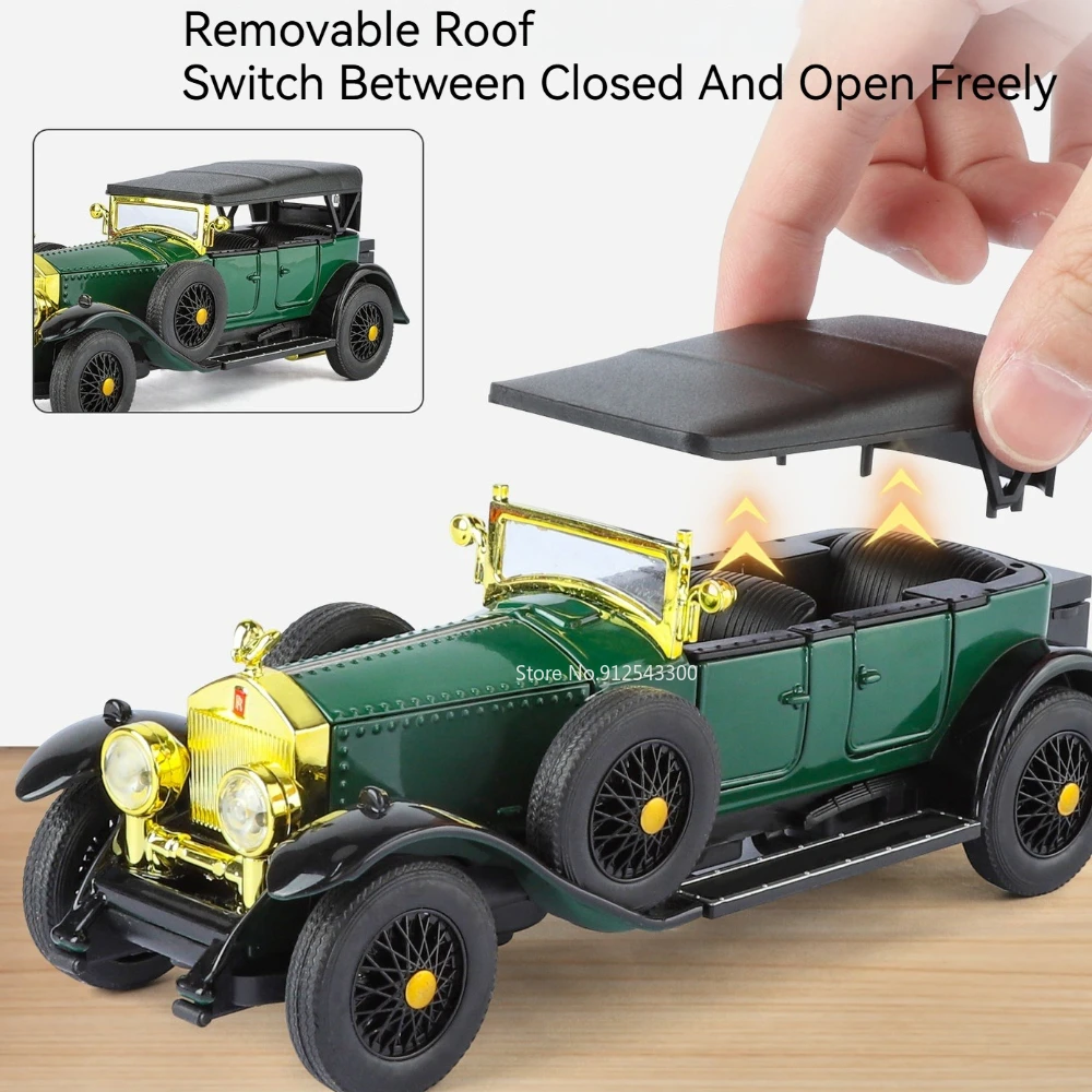 Vintage Car Model 1:32 Scale with Sound Effects 5 Vintage Car Model 1:32 Scale with Sound Effects - Image 5