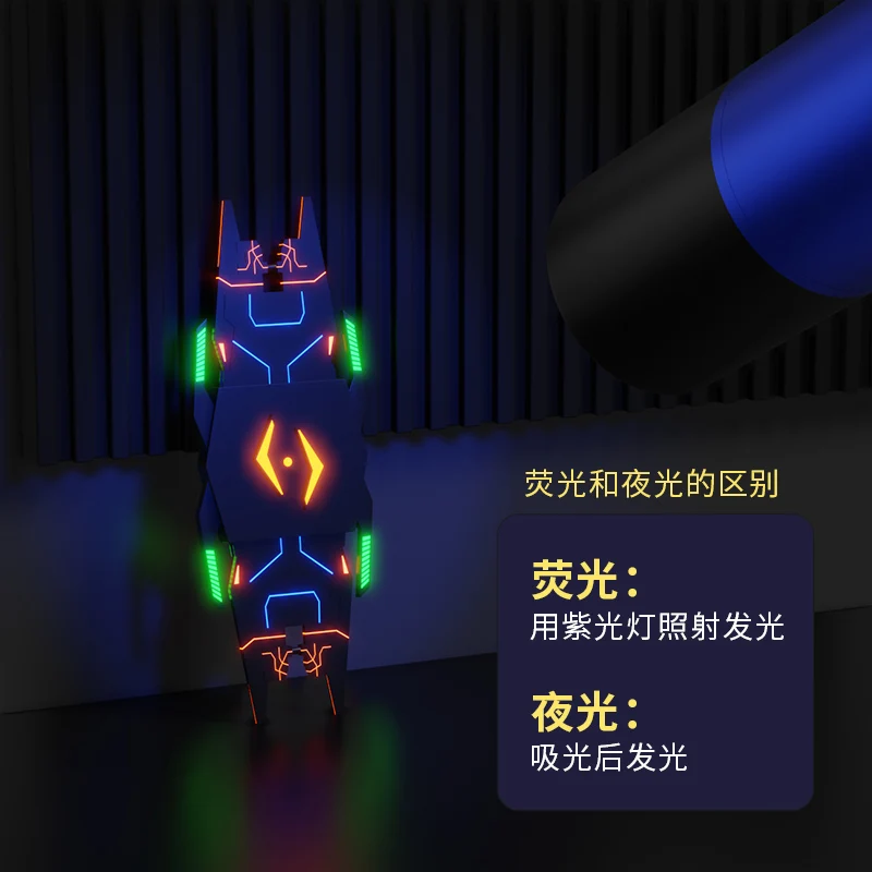 Vivid Fluorescent Panel Liner Paint 40g Set 2 Vivid Fluorescent Panel Liner Paint 40g Set - Image 2