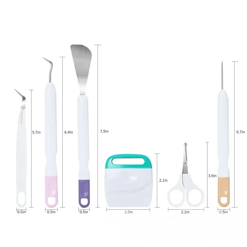 Vinyl Weeding Tool Set with Precision Tips 6 Vinyl Weeding Tool Set with Precision Tips - Image 6