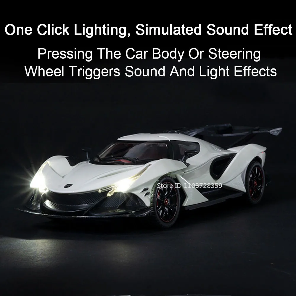 1:24 Diecast Alloy Racing Car Model 2 1:24 Diecast Alloy Racing Car Model - Image 2