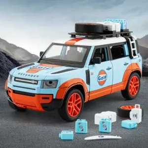 Land Rover Defender Travel Edition 1:24 Scale SUV Model 9 Sb2f6345c7b8b4f029cf1117ab0af55b0Z