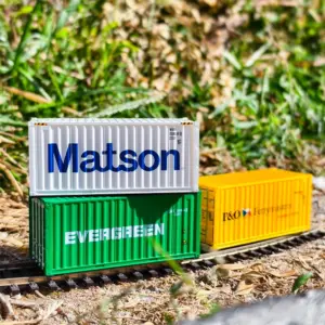 HO Scale Freight Container Model 20ft in 1:87 Scale 15 Sb31ef92a15cb412ab567b0dab9e45693Q