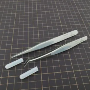 Stainless Steel Precision Tweezers 0.08mm Tips 11 Sb321eec45f12433fbe3119b7cffb02b7s