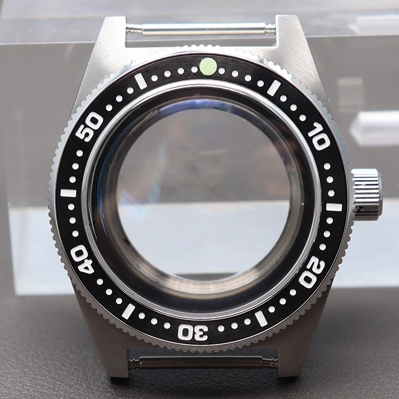 Vintage 40mm Stainless Steel Dive Watch Case 2 Vintage 40mm Stainless Steel Dive Watch Case - Image 2